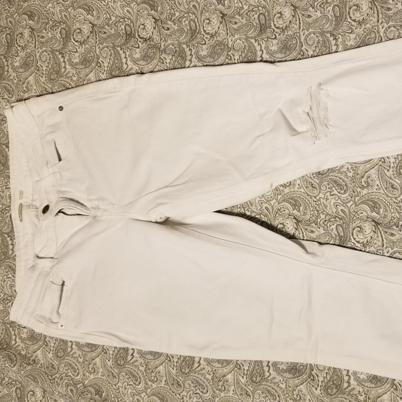 White Super Skinny white Jean's size 8 - Picture 1 of 5